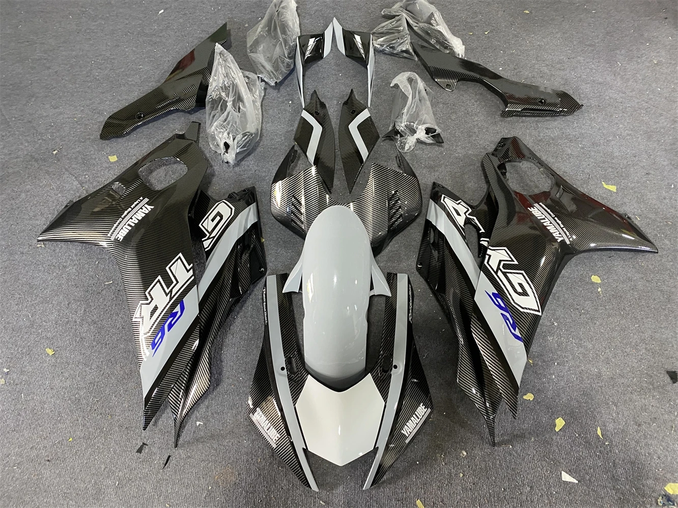 R6 2017 2018 2019 2020 2021 Painted Fairing Set for YZF-R6 Yamaha 17 18 20 23 ABS Road Racing Motorcycle Parts