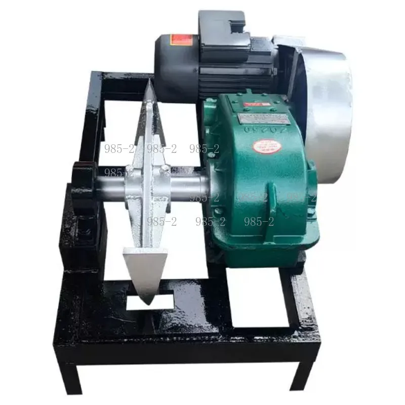 Horizontal Electric Wood Splitter 4KW, Household Efficient Firewood Chopping Log Splitting Machine