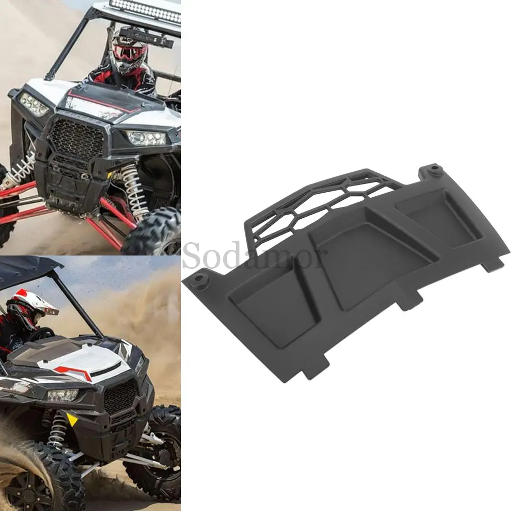 UTV Accessories 1Pcs Front Winch Cover ABS Plastic Black Fit For Polaris RZR XP 4 1000 EPS High Lifter 2016