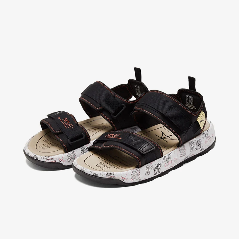 

Puma Authentic Unisex Hook-and-Loop Sporty Sandals 380517-01