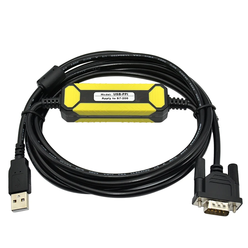 Amsamotion USB-PPI PLC Programming Cable For S7-200 CPU224XP