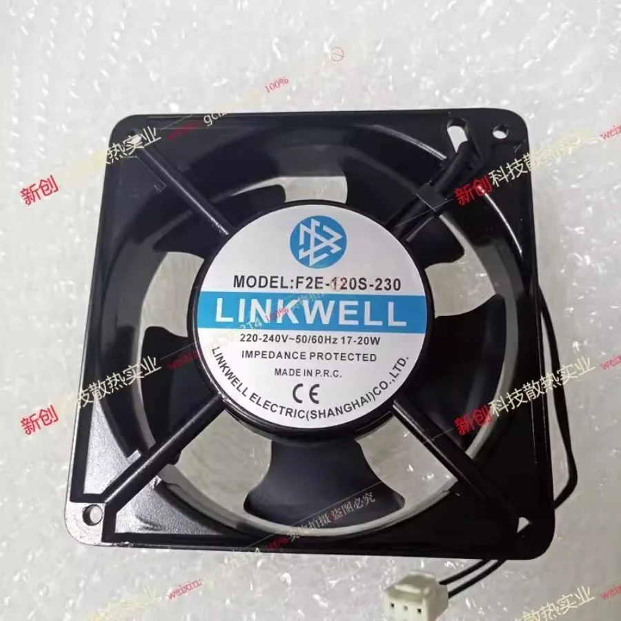 

For LINKWELL F2E-12025B-230 220V-240V 17-20W 12CM Axial Cooling Fan