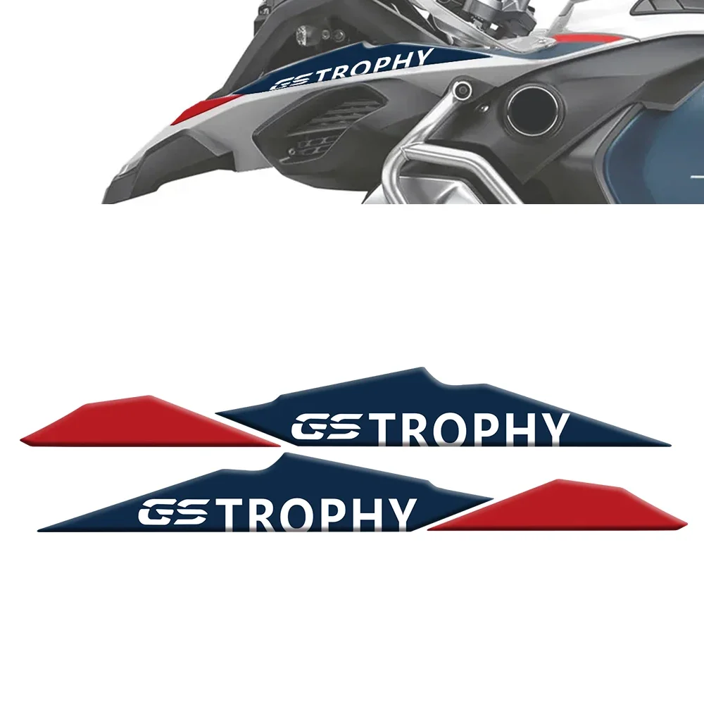 For BMW R1250GS Adventure Trophy 2019 2020 2021 2022 2023 Motorcycle Beak Paint Protector Stickers Decals