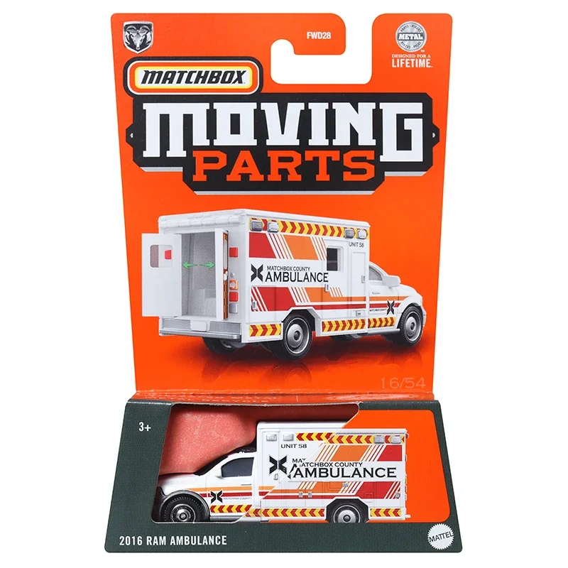 Original Mattel Toys Matchbox Car Moving Parts 1/64 Amc Javelin Ford Bronco Alfa Romeo Stelvio modello di veicolo regalo per collezionisti