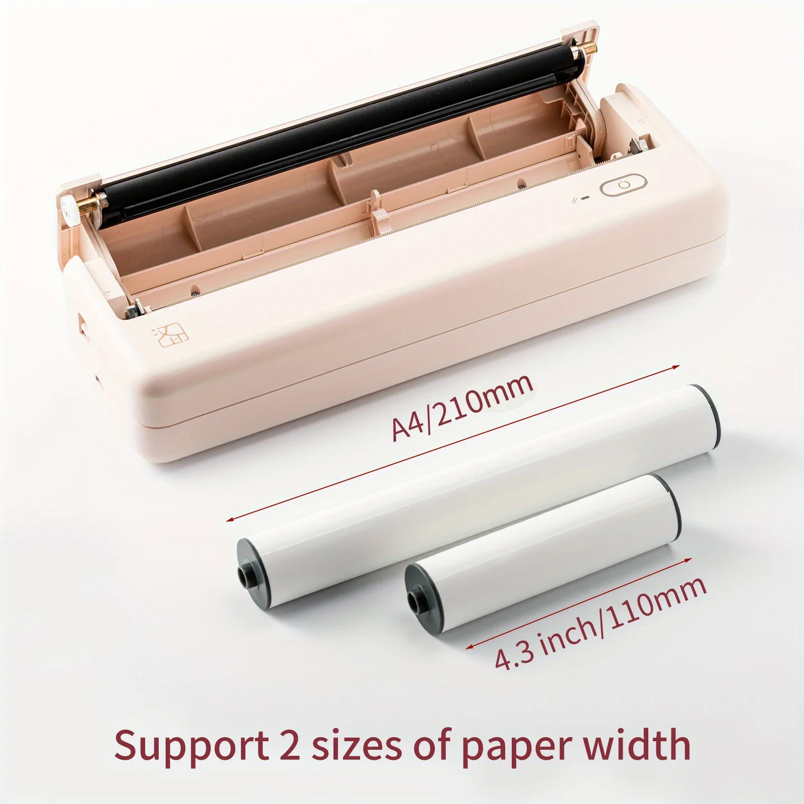 MT810 Thermal Paper 210mm/110mm Width White Paper Printer's Test Paper A4 Printer's Roll Paper For Model MT810 Printer/Machine