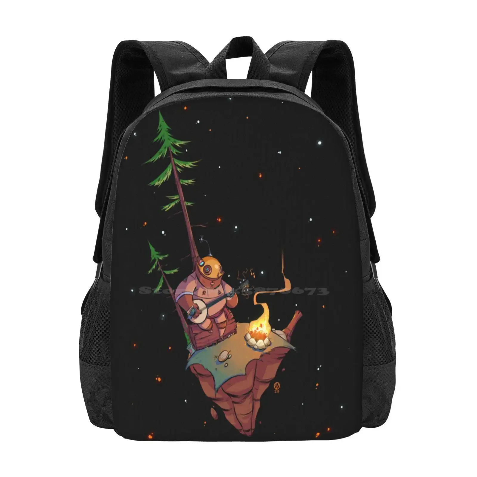 

Outer Wilds Game Hot Sale Schoolbag Backpack Fashion Bags Outer Wilds Game