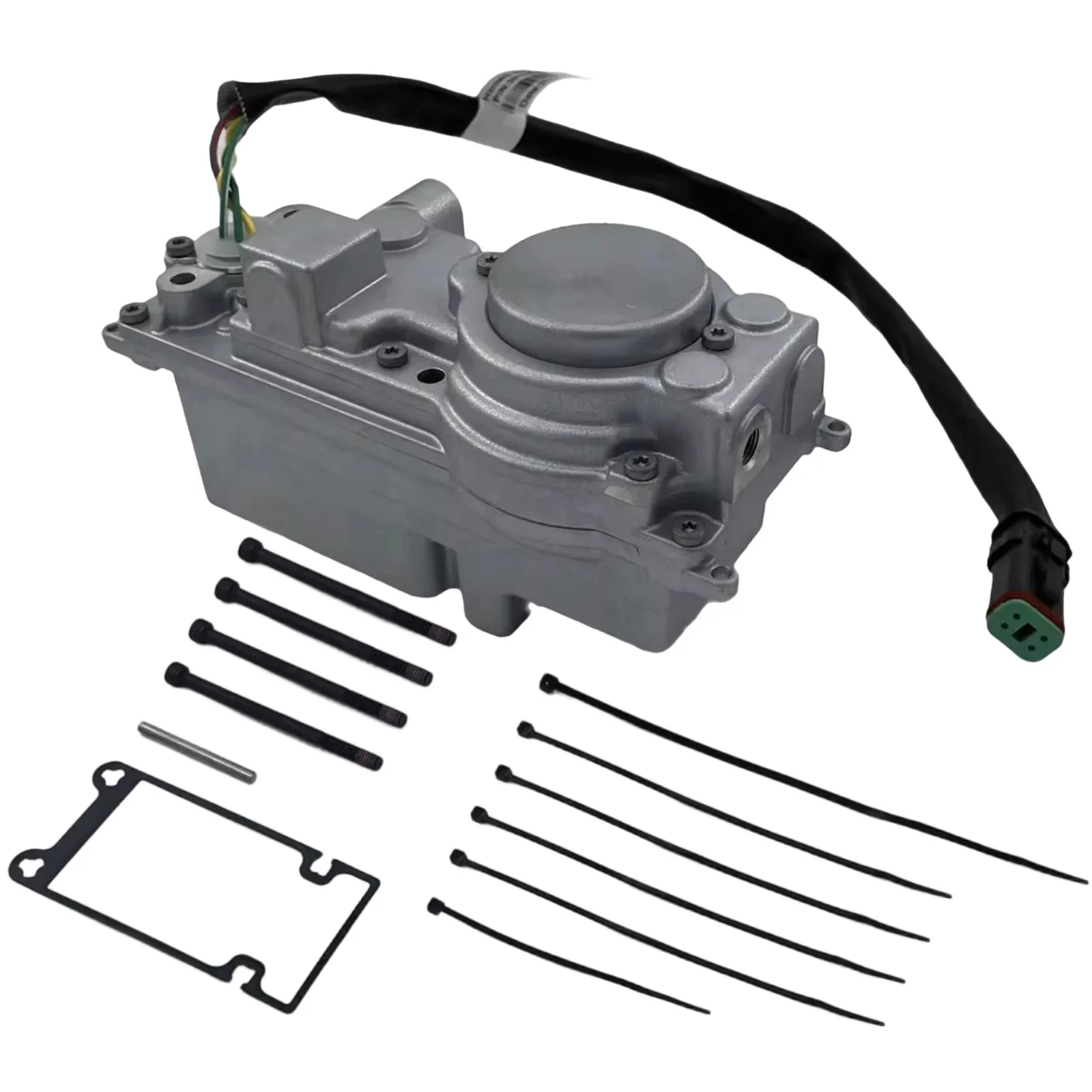 

24V Turbo Eletronic Actuator 3773563 Compatible for Cummins ISX HE400/HE500 Series (With cooling water holes)