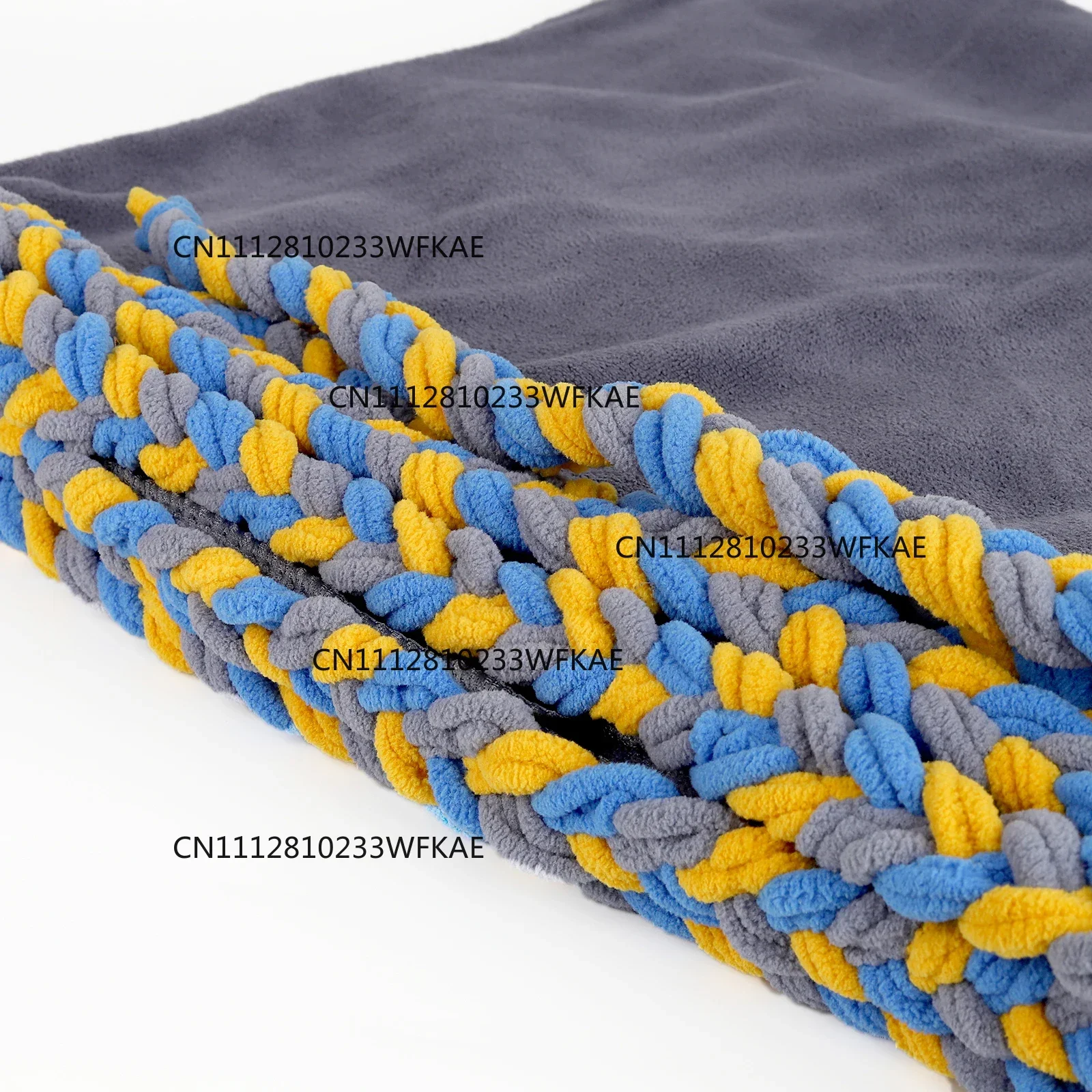 Integrated Dashboard Waterproof Pad Drying Cover Car Microfiber Rope Water Absorption Cleaning Rope Vinyl Protection  Tool