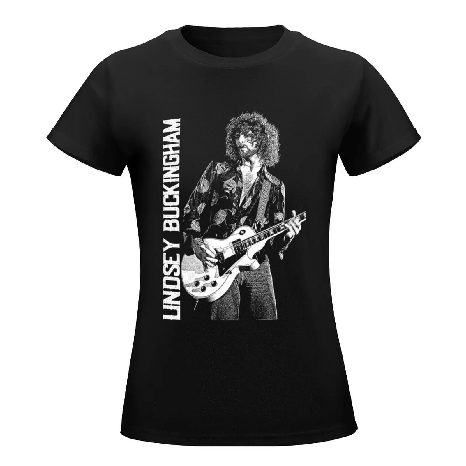 lindsey buckingham T-Shirt graphics Short sleeve tee cute tops womans clothing