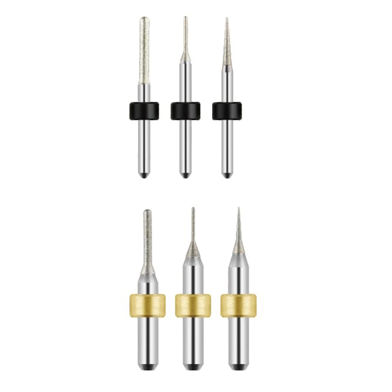 1PC Dental Lab Imes Icore 250i/350i Glass Ceramic Milling  CADCAM Cutters Shank 3mm,6mm