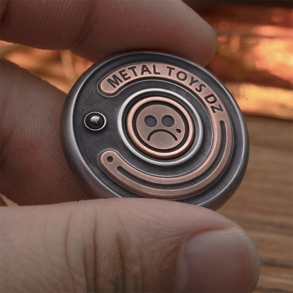 ของเล่นสปินเนอร์สแตนเลส DZ TOP C ทำจากทองเหลือง ของเล่น EDC ช่วยคลายเครียด บรรเทาความวิตกกังวล ของเล่นเสริมสมาธิสำหรับผู้มีภาวะสมาธิสั้น