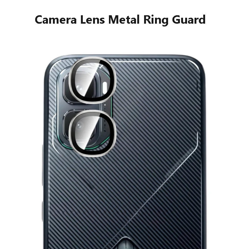 For Infinix GT 50 GT50 Pro Ultra Clear Camera Lens Protector Cover Metal Ring Tempered Glass Film Cap