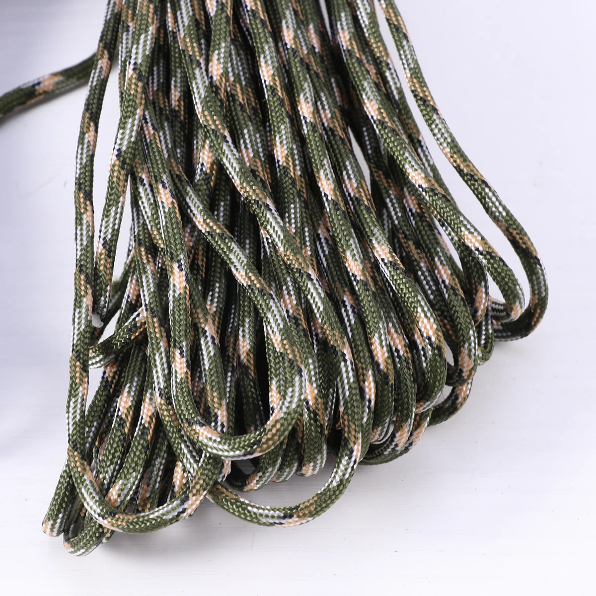 

30.5m Parachute Cord Heavy Duty Paracord Braid Tactical Rope for Bracelets Lanyards Keychains Survival Bracelet DIY Craft