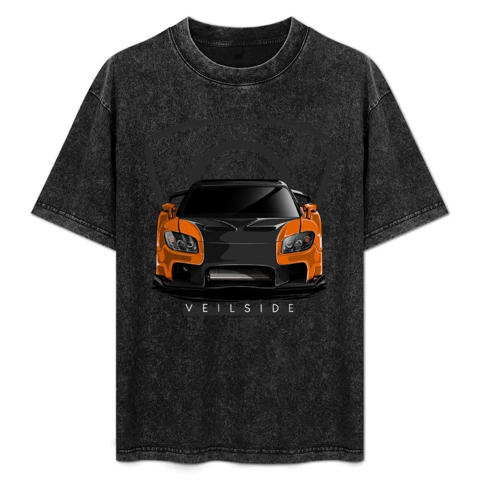 

RX7 Veilside Rotary (Han's car) Tokyo Drift T-Shirt Plus Size Comfort Fit Tee
