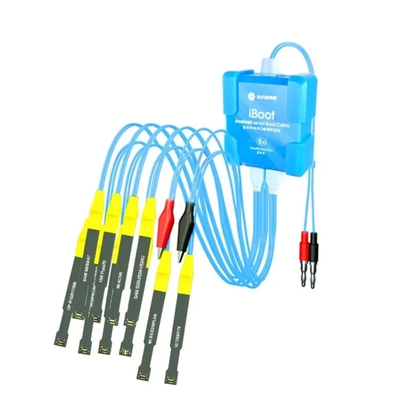 

SUNSHINE IBoot B Android Mobile Phone Series Power Cable Over Current Voltage Protection Cable Anti-burn Integrated Test Line