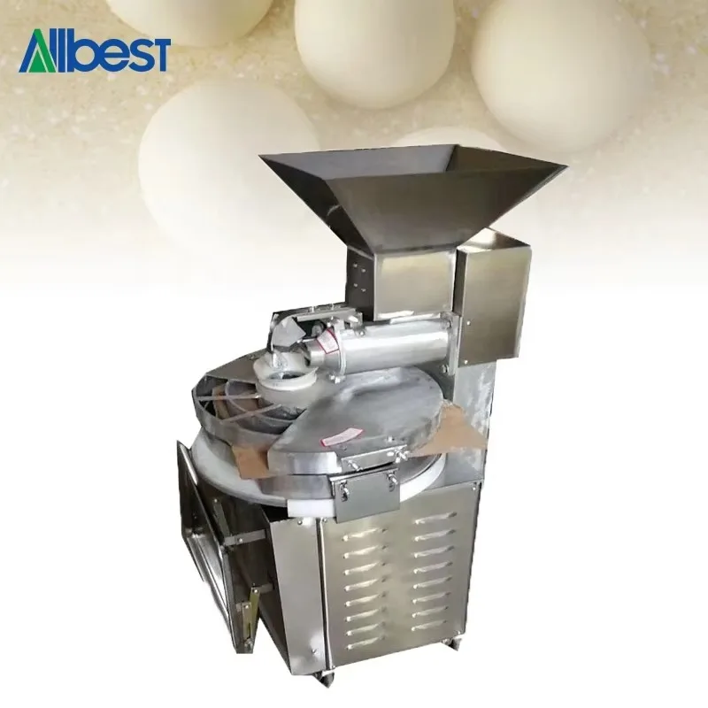 

Automatic Rounder Machine Desktop Volumetric Corn Dough Rolling Dividing Equipment 220V Motor Core