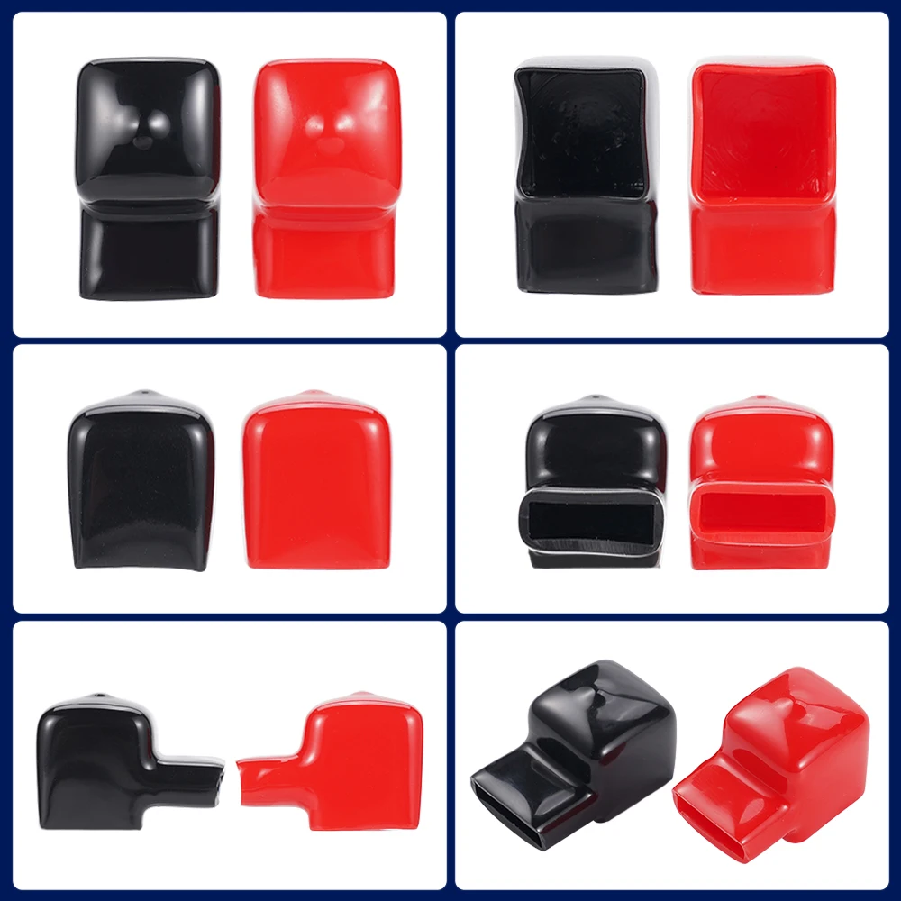 حامي فضفاض غطاء طرف البطارية شريط الحافلة غطاء عازل البطارية غطاء عزل حماية البطارية غطاء بلاستيكي