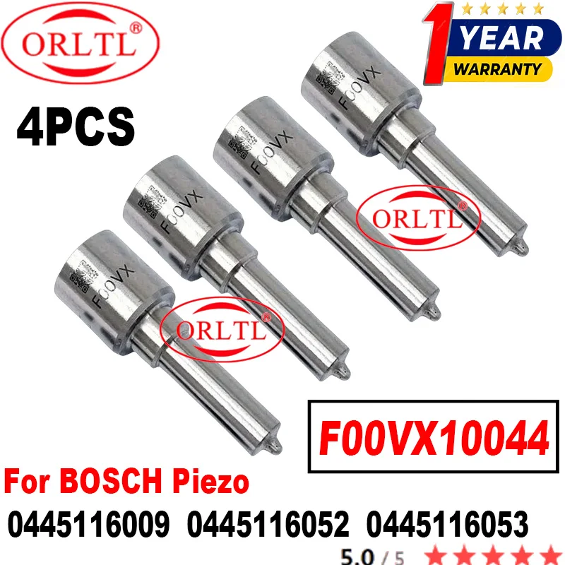 Commmon Rail Nozzle F00VX10044 For BOSCH Piezo Injector 0445116009 0445116052 0445116053 Best Quality Fuel Injector Nozzle