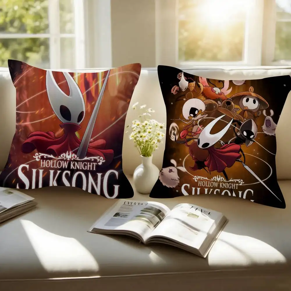 Game h-h-Hollow Knight   Personalized Pillow Dust Cover Bedroom Kids Party Decoration Pillowcase Birthday Children Gift