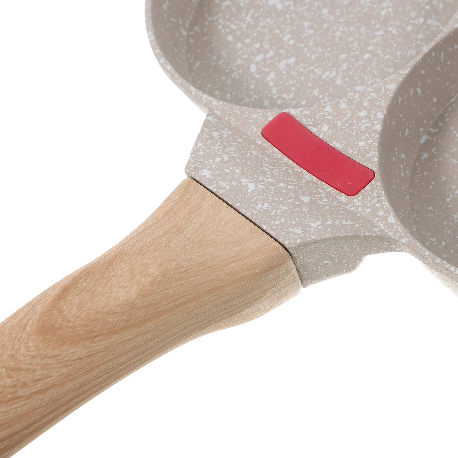 

4-Cups Nonstick Frying Pan Rivets Tightly Connected Easy Clean Anti-Scald Handle Omelette Maker Nonstick