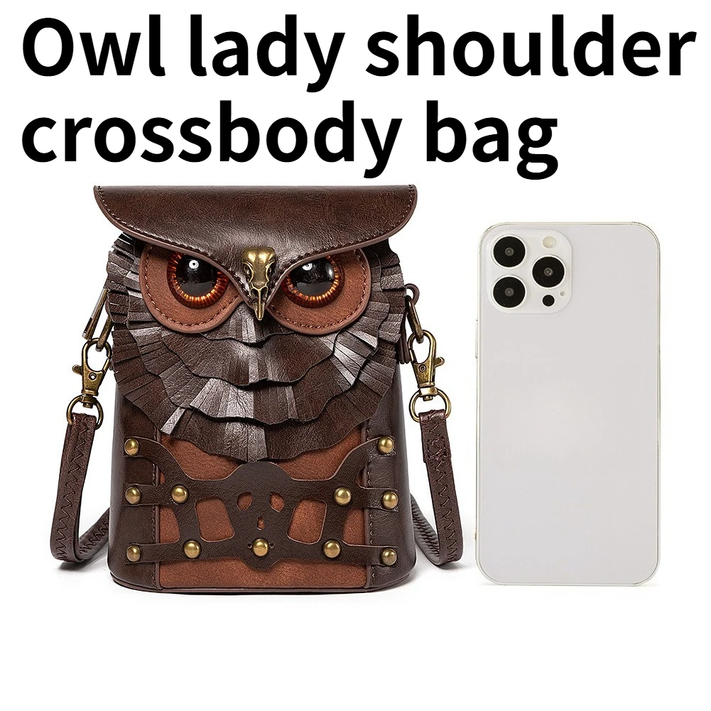 

New Creative Owl Women's Small Single Shoulder Crossbody Bag High Beauty Storage Bags Women's Gift