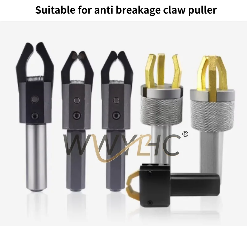 cnc-lathe-automatic-three-jaw-puller-feeding-clamp-circular-handle-fixture-claw-clamp