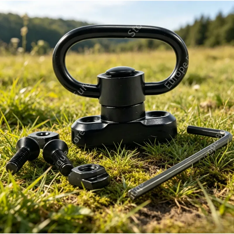 

Metal MLOK QD Sling Mount Swivel Loop Floating Cup Universal Bracket for Outdoor Single Double Point Sling Accessories