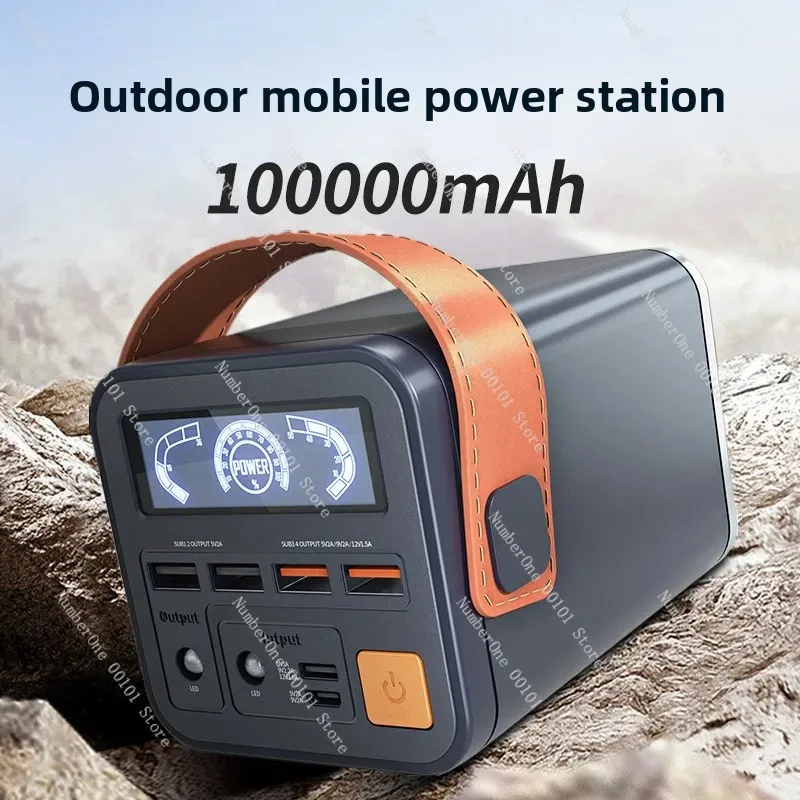 Power bank 100000 mAh capacity outdoor camping emergency for Huawei Apple mobile phone universal
