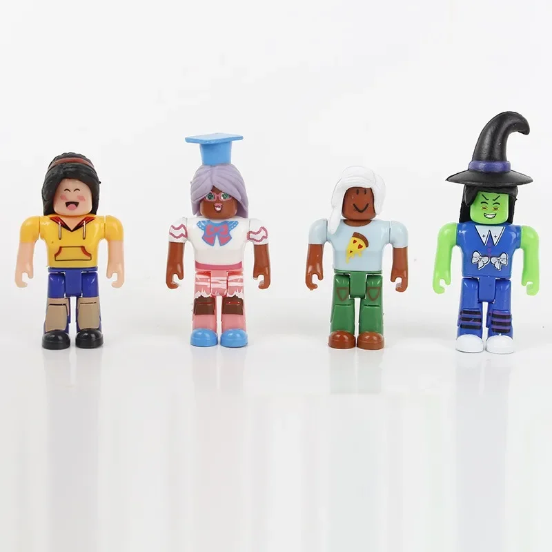 Roblox الكرتون لطيف الإبداعية الطرفية الفتيان والفتيات الحب تجميعها لعبة غرفة الديكور المورد 6-8 سنتيمتر 12 قطعة/المجموعة