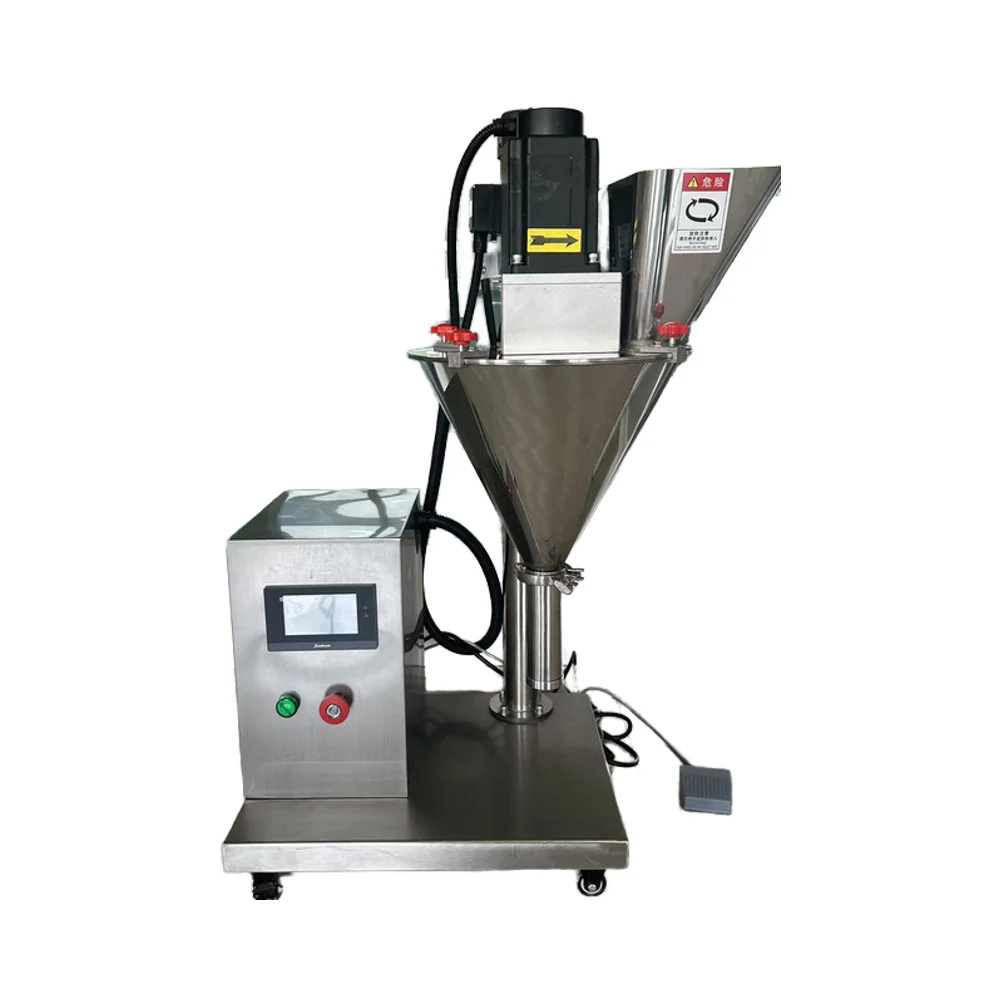 

Semi-automatic High-precision 1-200g Auger Coffee Powder Filling Machine Packaging Quantitative Powder Filling Machine