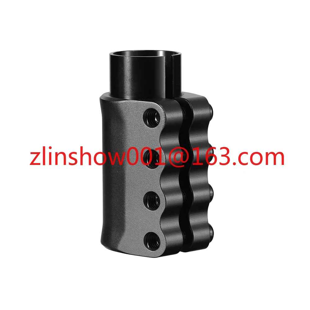 New Design Black Clamp Good Quality Custom logo Pro Scooter 4-bolt Clamp SCS Clamp