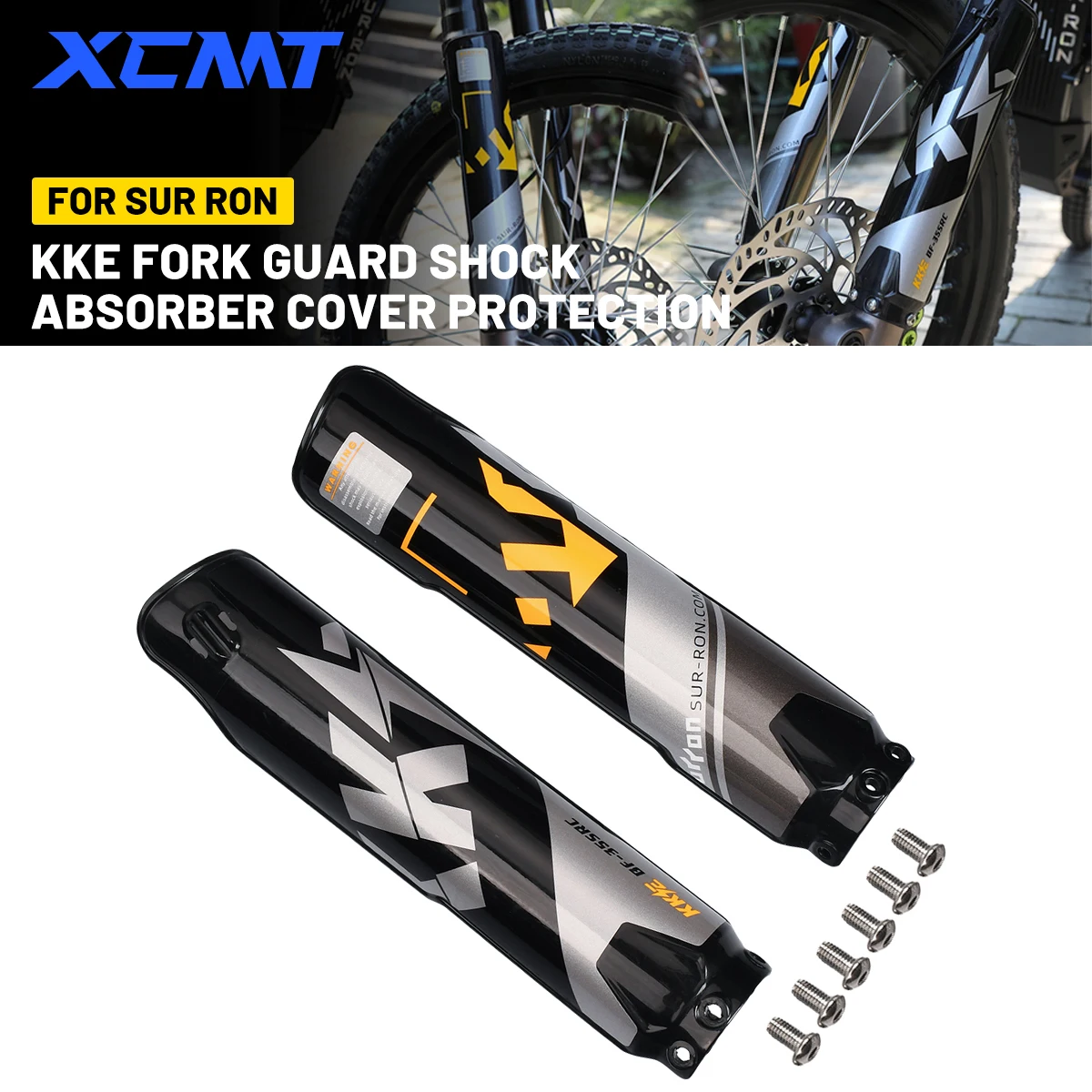 

Electric Motorcycle Front Shock Absorber Mudguard Fender For SURRON SUR RON Light Bee X S Dirt Bike Pit Bike Motocross