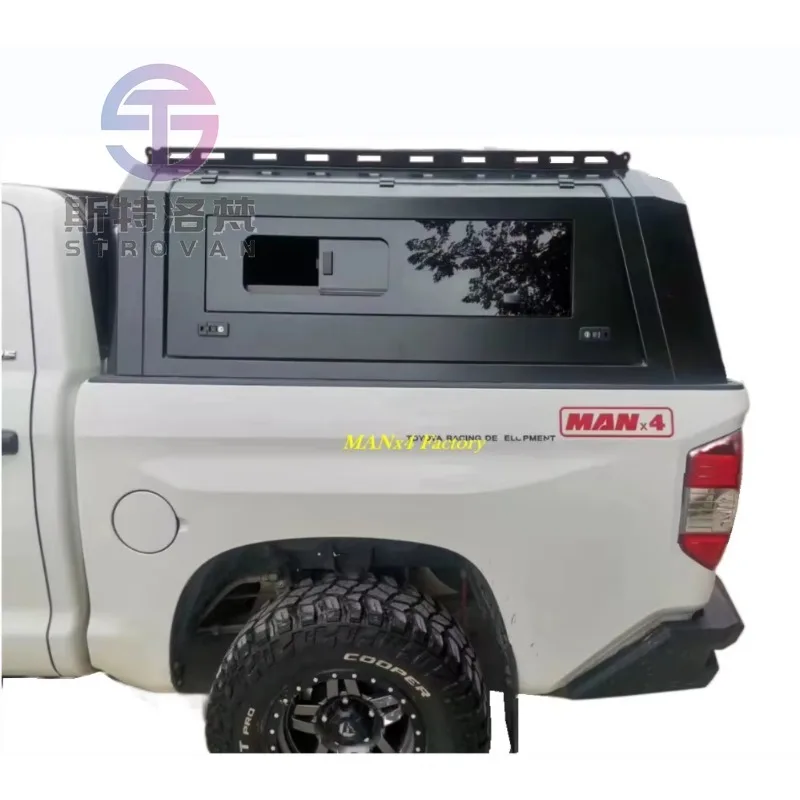 

STLF Steel Top-Level Quality Pickup Canopy Truck Topper Camper Shell Smartcap for Toyota Tundra Pick Up Trucks