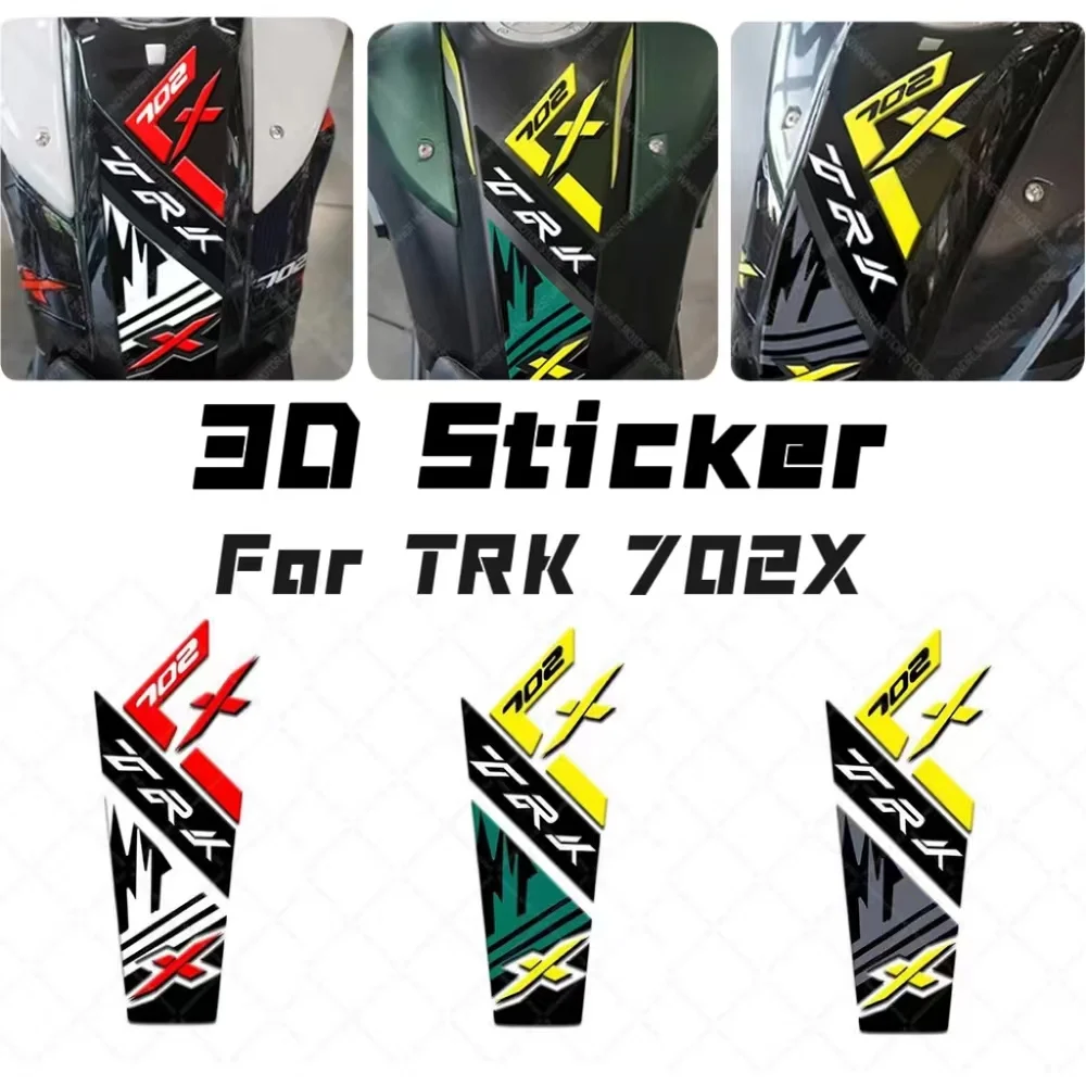 

For TRK 702X TRK702X Motorcycle Accessories Waterproof Protective Tank Pad Sticker 3D Epoxy Resin Protective Sticker