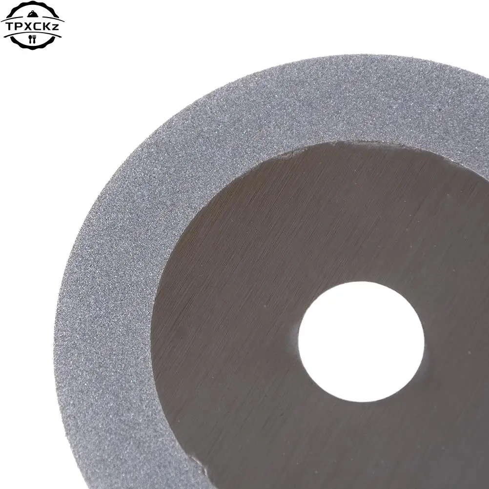 1PCS New 100mm 4\'\' Diamond Coated Flat Wheel Disc Glass Stone Grinding Cutting Tool Accessories