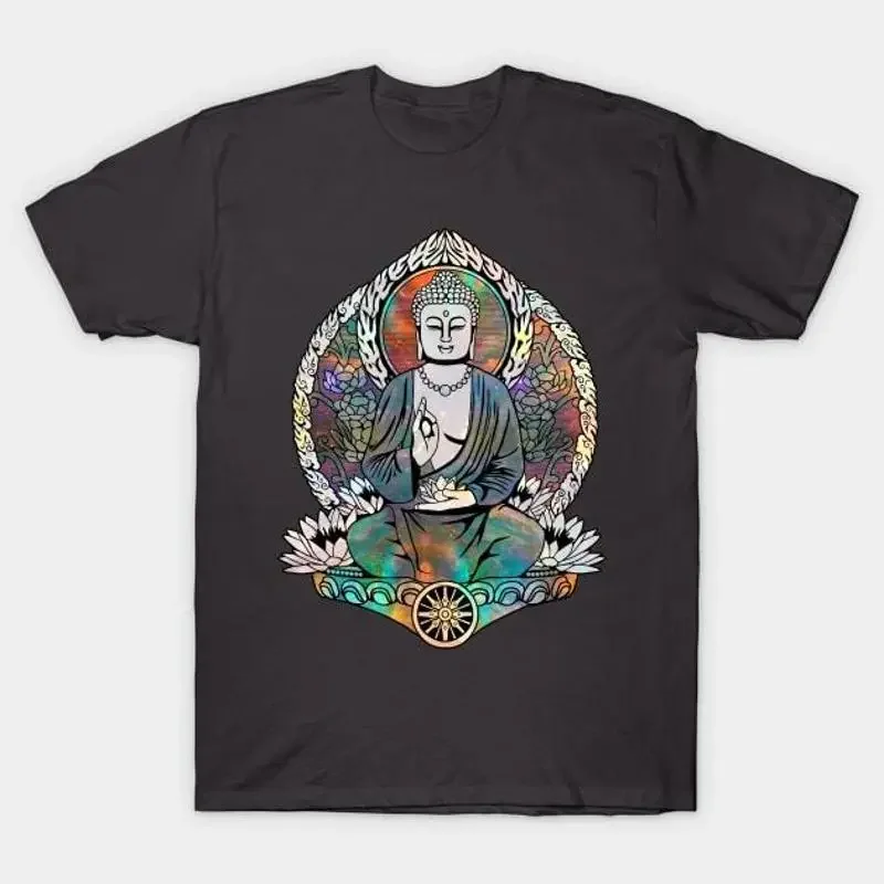 Cosmic Gautama Buddha T Shirt S 5XL Fast Shipping