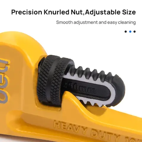 डेली 10 इंच यूनिवर्सल एल्युमीनियम पाइप प्लायर्स बड़े ओपनिंग स्पैनर एडजस्टेबल वाटर पाइप क्लैंप प्लायर्स टूल्स 12 best sales ट्यूब उपकरण - №10