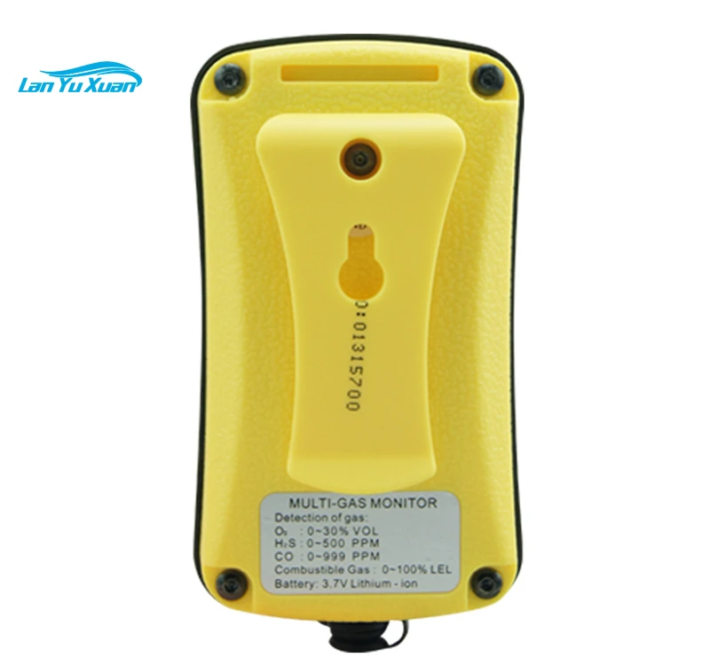 Analizador de Gas 4 en 1 AS8900, O2 H2S CO, Detector de Gas Combustible/LEL Multi