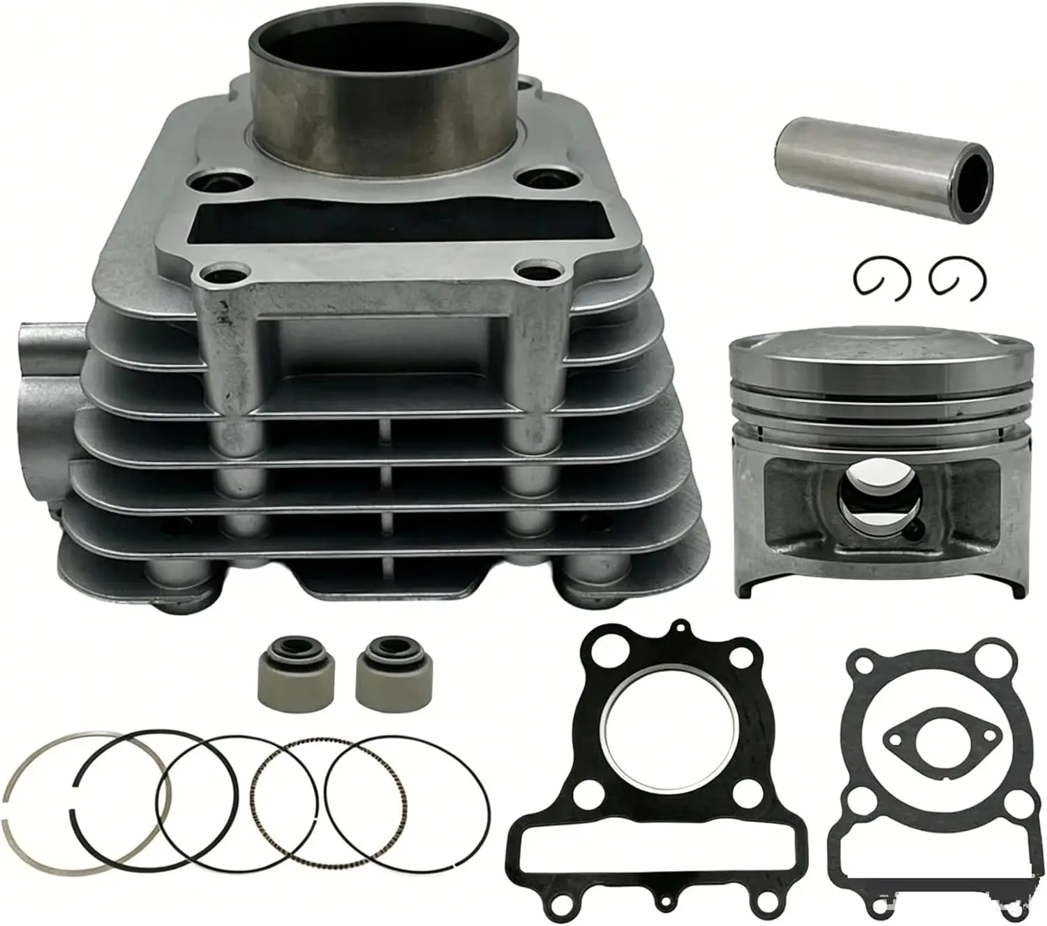 Piston Ring 4FP00 Cylinder Kit 57mm Piston Rings Kit for SR150 for SRZ150 for SR 150 for SRZ 150 for JYM 150 4FP Engine Cylinder