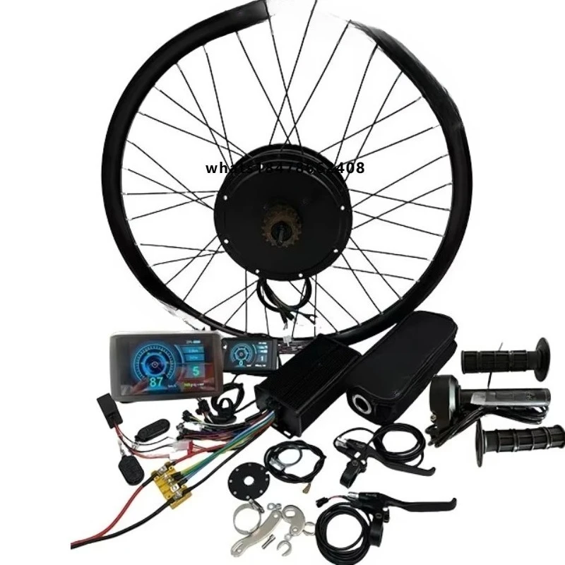 

72V3000W in-wheel motor 135mm 80A UKC1 OMD electric bicycle rear modification kit, suitable for 72V lithium battery