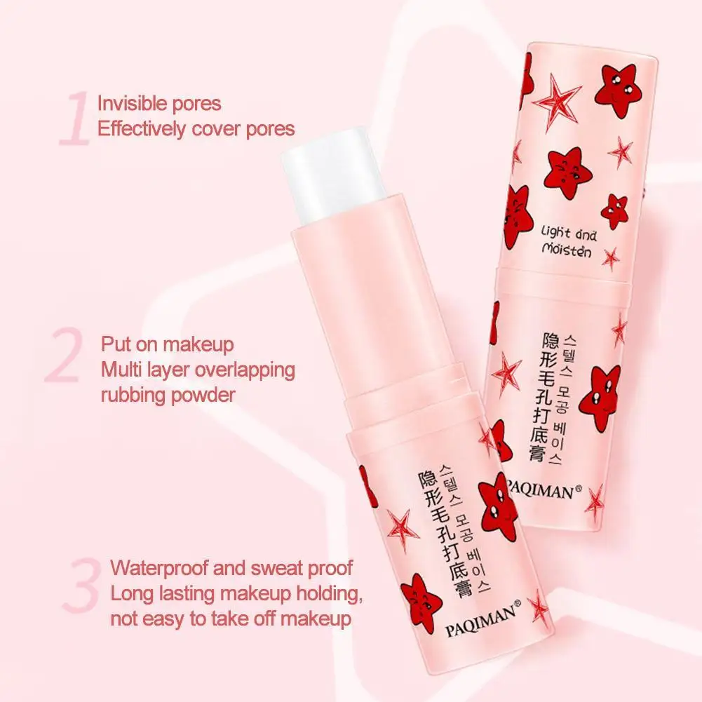 Onzichtbare Porie Gezicht Primer Langdurige Make-Up Primer Nieuwe Matte Cosmetische Foundation Olie 2023 Koreaanse Stick Control Primer Fa Z6s6