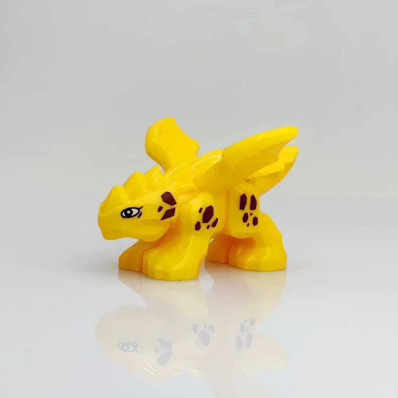 Mini Fliegender Drache Bausteine Figuren DIY Zusammenbaubares Drachenmodell Sammlerstück Konstruktionsspielzeug Geschenk – Detail 3