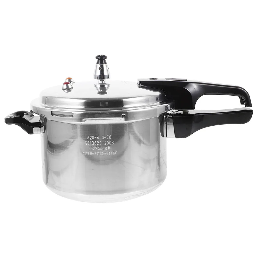 

Aluminum Pressure Cooker Polished Composite Base Suitable Gas Electric Induction Cookers Perfect Slow Cook Canning