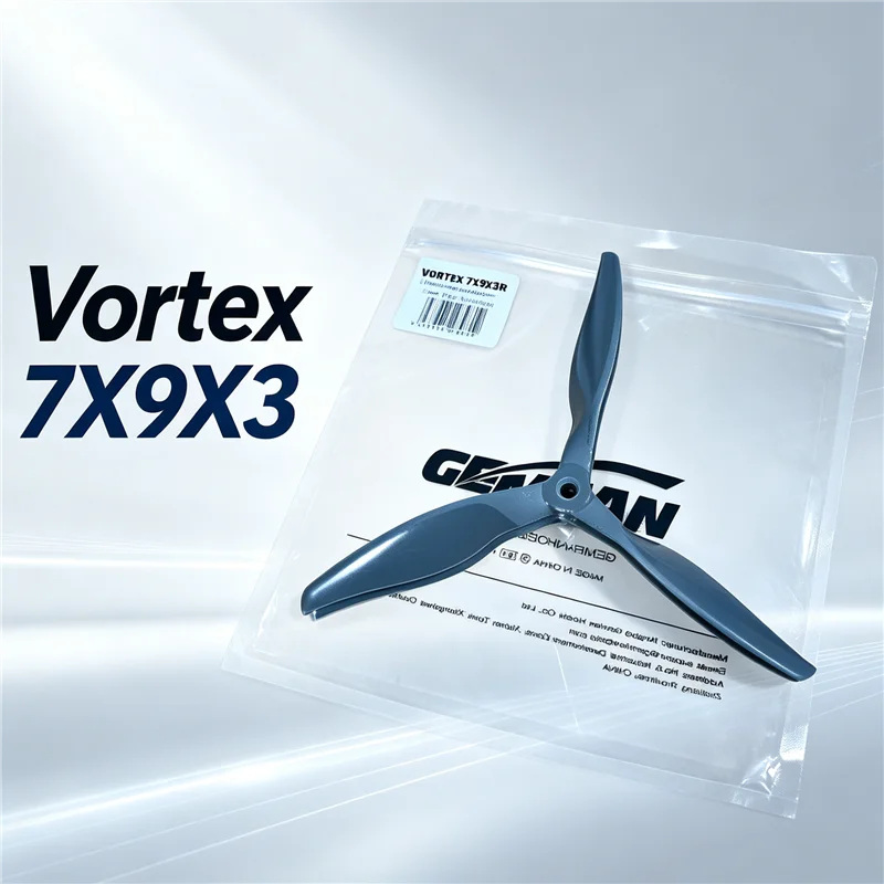 Gemfan Vortex 7x9x3 High‑Speed Propeller 2‑Pack, Glass Fiber Nylon 7‑Inch Prop, CW / CCW Optional for RC Fixed‑Wing Quad
