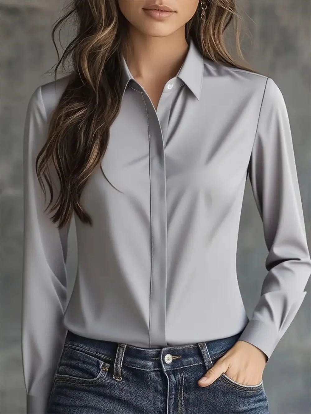 Thumbnail 4 - #77 Best Selling Button Down Blouses