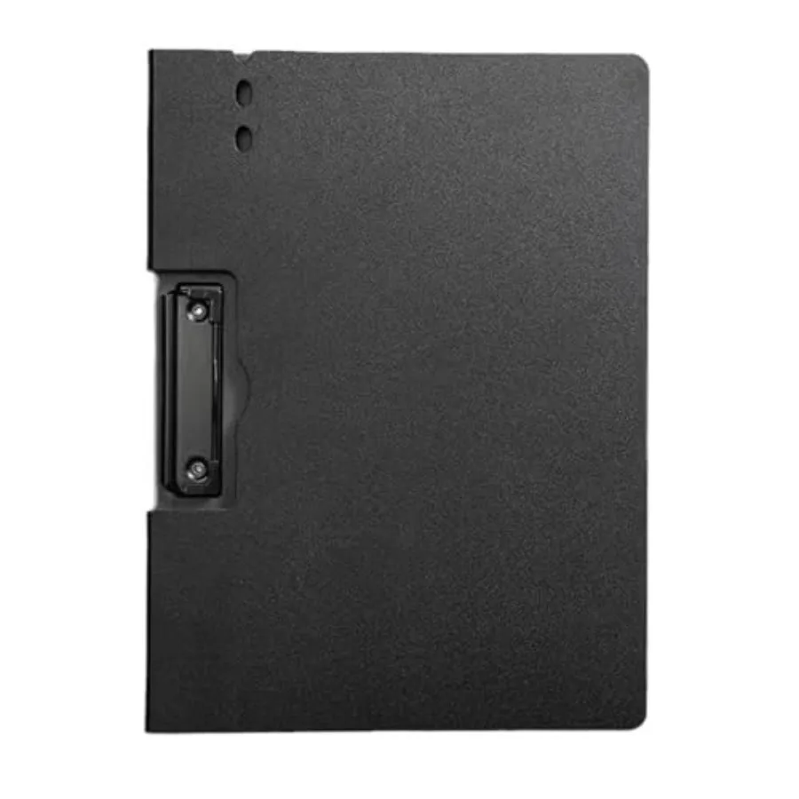 

File Cover Folder Clipboard, Profile Clip File Folder, 360 Degree Flip Writing Pad, PP File Clipboard for A4 and Letter Size Bu