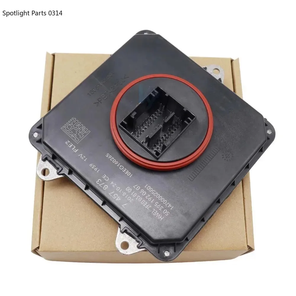 

63117457873 Для BMW 3 серии F30 F35 2017-2019 Блок управления светодиодными фарами дневных ходовых огней DRL Модуль балласта 7457873