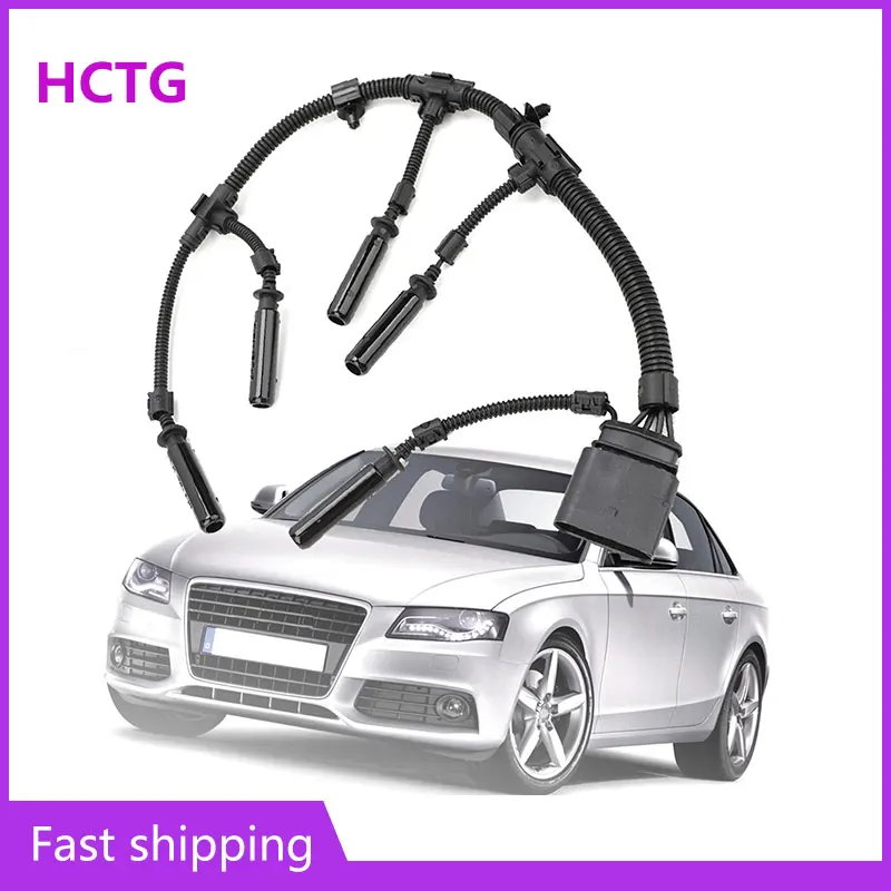 

HCTG-- 070971277B Engine Glow Plug Harness for VW Transporter 2003-2010 2.5 TDI Glow Plug Bridge Wiring