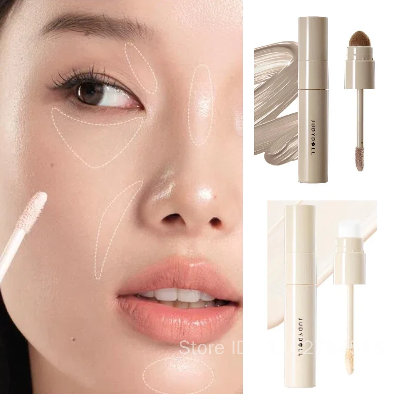 جوديدول كريم تحديد الوجه السائل كونتور عالي اللمعان رمادي بني غير لامع كريم ظلال الأنف سطع الوجه برونزي ماكياج