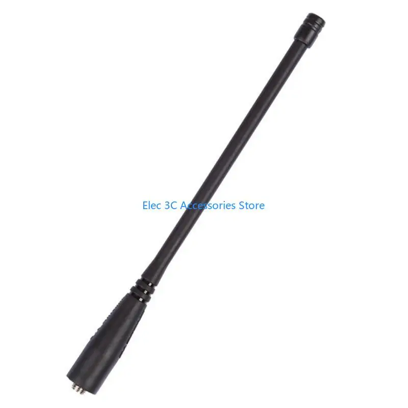 Y51A هوائي SMA-أنثى 17 سم نطاقات مزدوجة 136-174 ميجا هرتز و400-520 ميجا هرتز